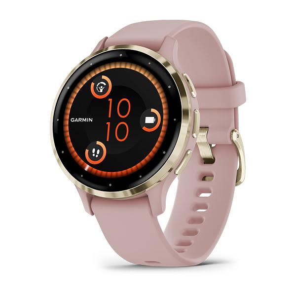 Garmin Venu 3S- Cream Gold Dust Rose
