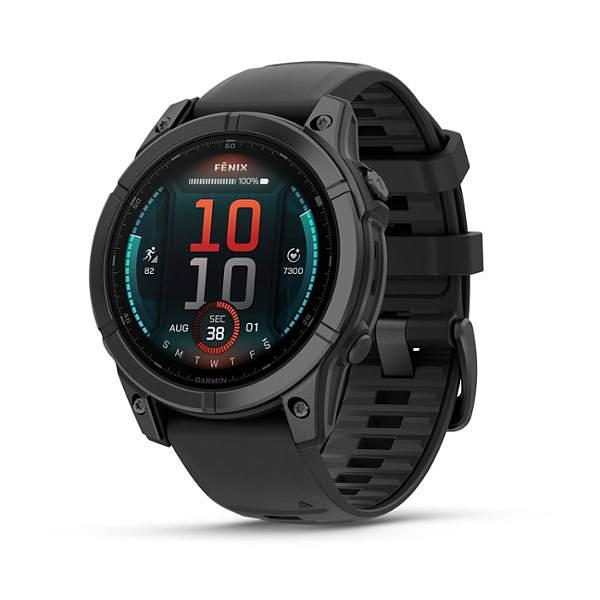 Garmin Fenix E, 47Mm Slate Gray Steel/Black Band (Amoled)