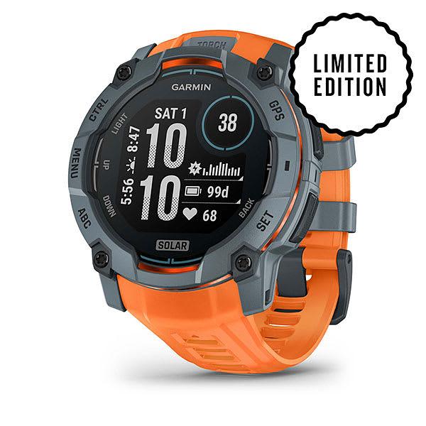 Garmin Instinct 3 50mm-Solar-Twilight Bezel w/Solstice Band