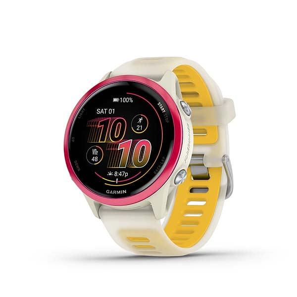 Garmin Forerunner 570 42MM-Bone/Raspberry/Mango