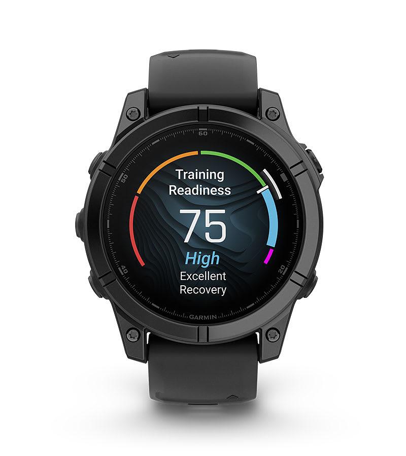 Garmin Fenix E, 47Mm Slate Gray Steel/Black Band (Amoled)