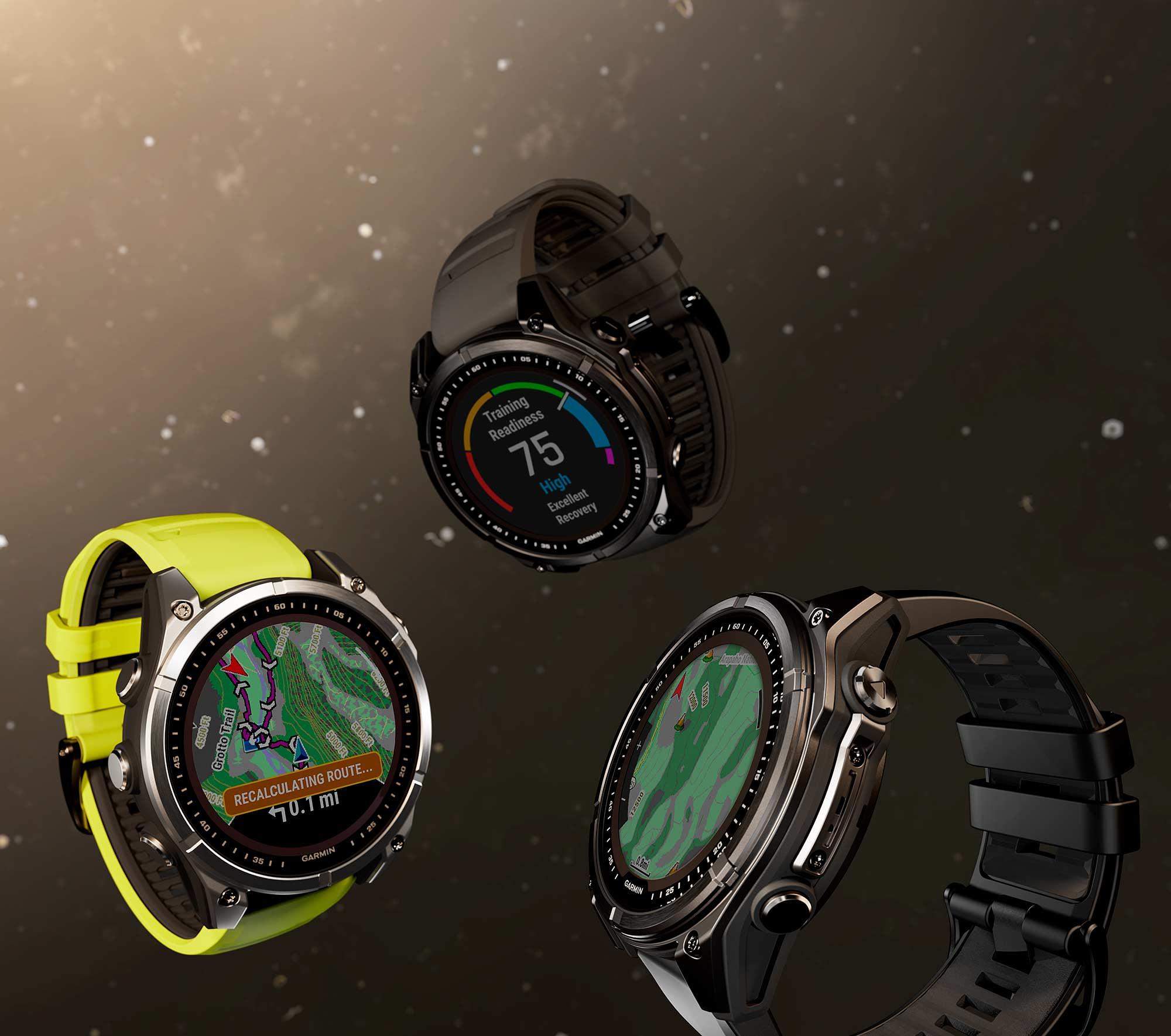 Garmin Fenix 8 51Mm, Sapph Solar,Bareti/Graphite Amp Yellow/Grphband(Sapphire Solar)