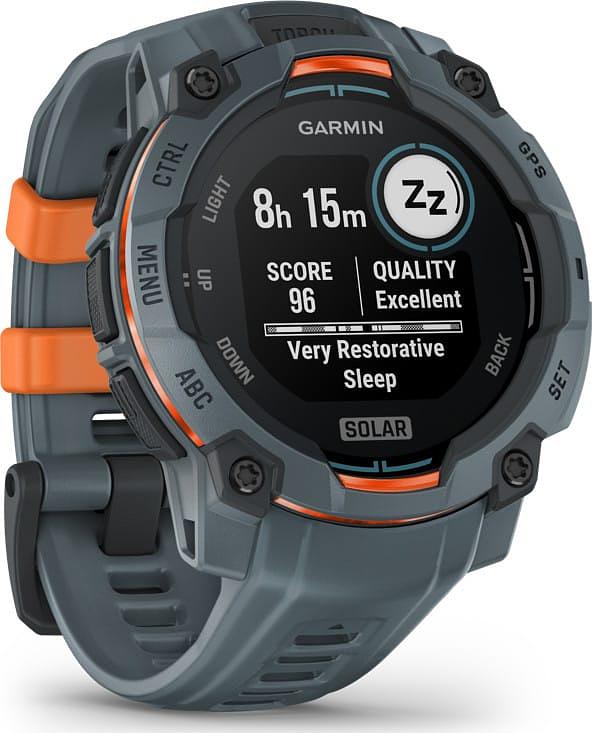 Garmin Instinct 3 45mm-Solar-Twilight Bezel w/Twilight Band