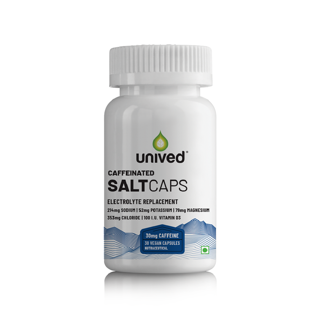 UNIVED Caffeinated Salt Caps (30 Capsules / 30 Capsules)