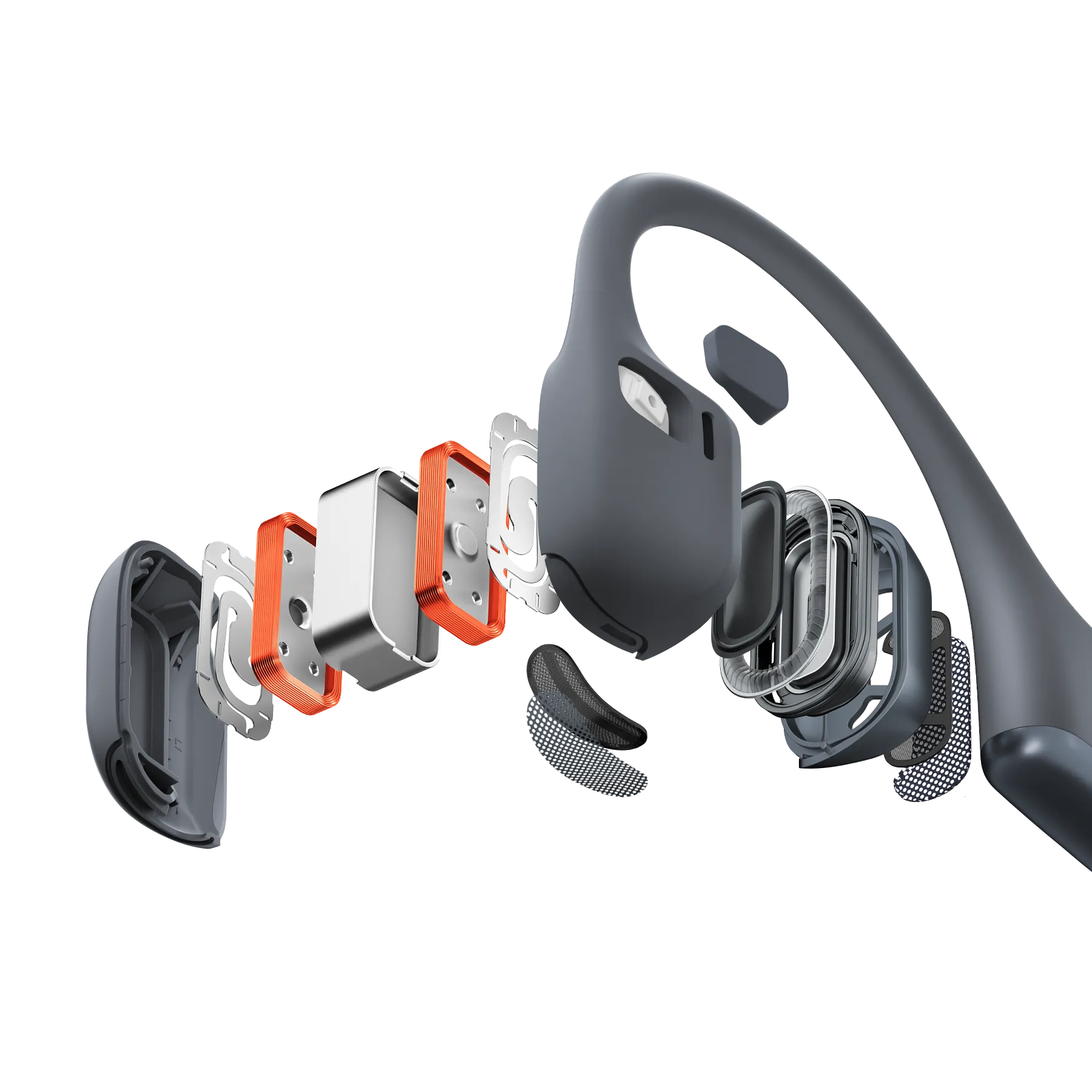 Shokz Open Run Pro 2 S820 Silver