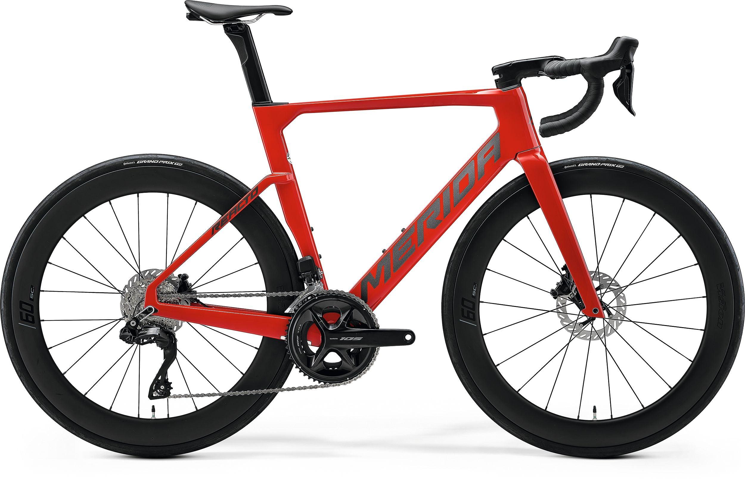 MERIDA REACTO 6000 (DARK RAZE RED) GUNMETAL GREY